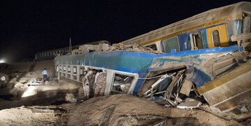 فوت یک مهماندار در حادثه قطار زاهدان به تهران/ عکس
