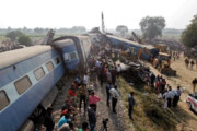فیلم | تصاویر جدید هوایی از قطار مرگ در زاهدان