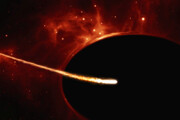 ویدئوی ثبت شده از لحظه بلعیده شدن یک ستاره توسط یک سیاهچاله