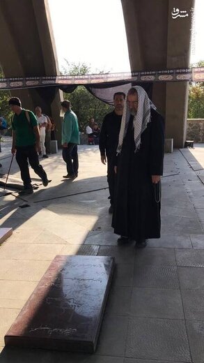 حجت‌الاسلام رئیسی در مقبرةالشهداء کلکچال