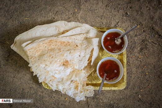 برداشت انگور و تولید شیره در دره جوزان