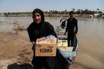 تردد خطرناک اهالی روستاهای عنافچه با قایق