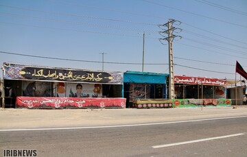 آماده سازی مواکب شلمچه