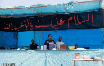 آماده سازی مواکب شلمچه