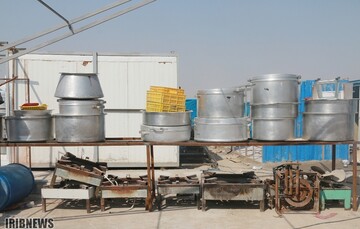 آماده سازی مواکب شلمچه
