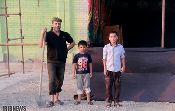 آماده سازی مواکب شلمچه