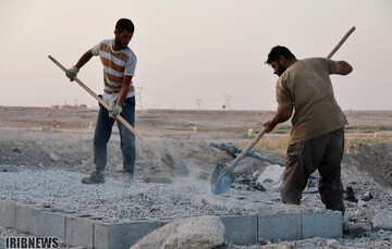آماده سازی مواکب شلمچه