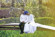 پسر ایرانی که با دختر یک ملکه قبیله آفریقایی ازدواج کرده/ عکس