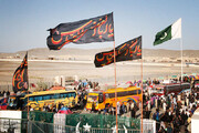 ۲ کشته و ۳۰ زخمی در حادثه تصادف اتوبوس زائران اربعین