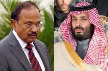 دیدار و گفت‌وگوی بن سلمان با مقام هندی درباره کشمیر