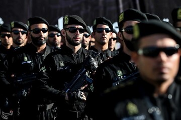 مراسم صبحگاه نیروی انتظامی