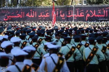 مراسم صبحگاه نیروی انتظامی