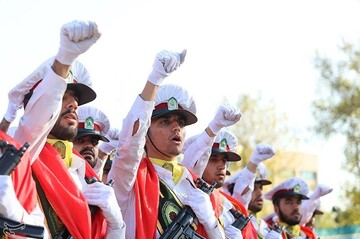 مراسم صبحگاه نیروی انتظامی