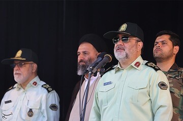 مراسم صبحگاه نیروی انتظامی