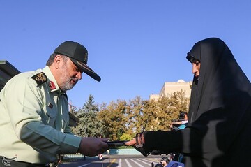 مراسم صبحگاه نیروی انتظامی