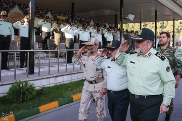 مراسم صبحگاه نیروی انتظامی