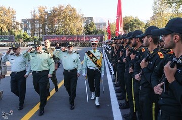 مراسم صبحگاه نیروی انتظامی