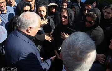 مراسم تشییع پیکر جعفر کاشانی