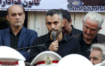 مراسم تشییع پیکر جعفر کاشانی
