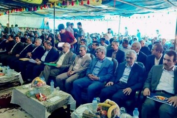 افتتاح مجتمع آبرسانی دهدشت شرقی در کهگیلویه و بویراحمد