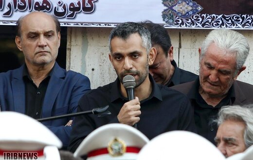 مراسم تشییع پیکر جعفر کاشانی