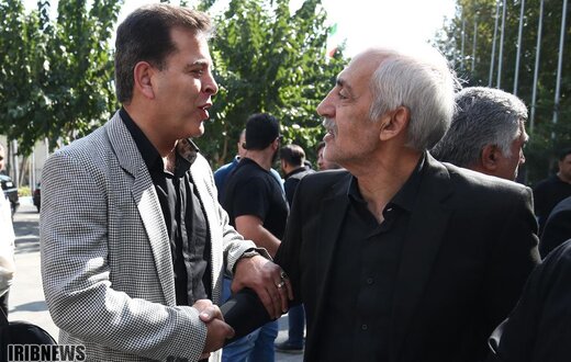 مراسم تشییع پیکر جعفر کاشانی