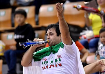 بازی تیم ملی والیبال ایران با برزیل