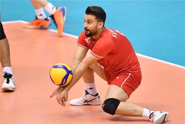 بازی تیم ملی والیبال ایران با برزیل