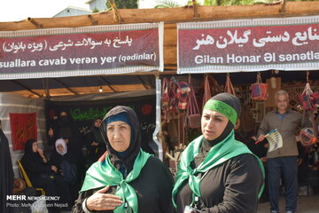 ورود زائران خارجی اربعین حسینی به مرز زمینی آستارا