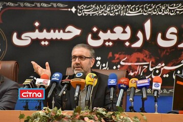 نشست خبری رئیس ستاد مرکزی اربعین حسینی