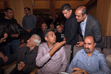 مراسم ترحیم جعفر کاشانی