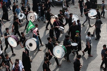 حرکت کاروان پیاده‌روی ۴۰ هزار نفری اهواز