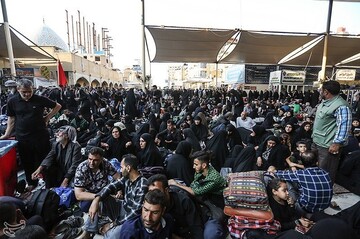 زائرین اربعین حسینی در نجف اشرف