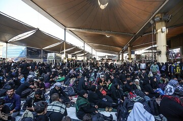 زائرین اربعین حسینی در نجف اشرف