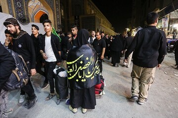 زائرین اربعین حسینی در نجف اشرف