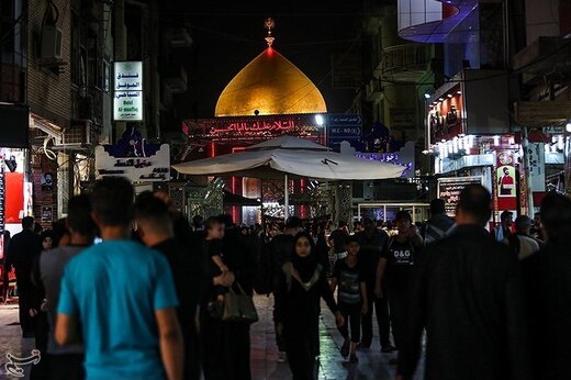 زائرین اربعین حسینی در نجف اشرف