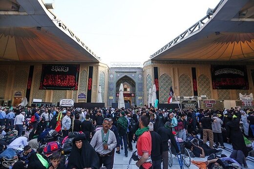 زائرین اربعین حسینی در نجف اشرف
