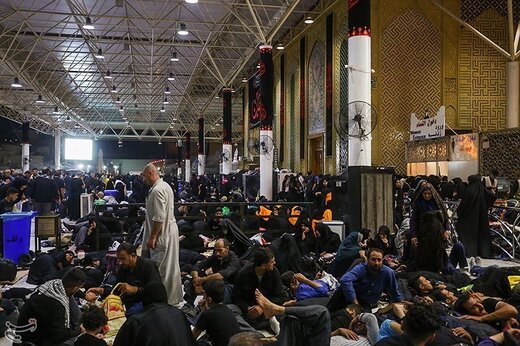 زائرین اربعین حسینی در نجف اشرف