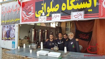 عکس | کمدین محبوب خندوانه در موکب اربعین 