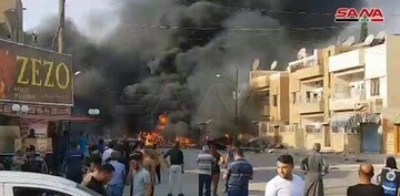 انفجار مقابل زندان محل نگهداری عناصر داعش در حسکه