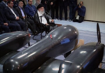 پهپاد جدیدی که در حضور رهبری نمایش داده شد را بشناسید/برنامه ایران برای ساخت پهپادهای دو موتوره +عکس