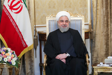 دیدار روحانی با نخست وزیر پاکستان