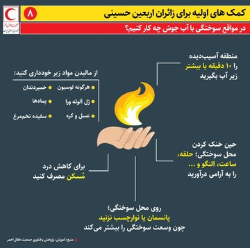 اقدام بهداشتی _ درمانی ضروری برای زائرین اربعین