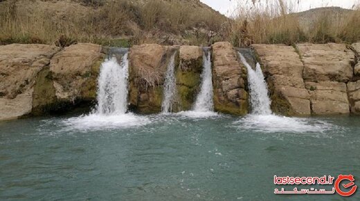معجزه پلیه، آبشار هفت قلوی ایوان در ایلام!