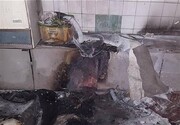 انفجار , آتشسوزی مغازه صافکاری , آتش سوزی, سوختگی
