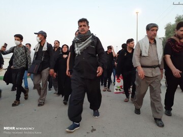 ۶۰ درصد زائران اربعین از مرز مهران تردد کردند