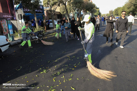 راهپیمایی جاماندگان اربعین در تهران