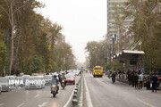 کیفیت هوای تهران در مناطق پرتردد نامطلوب است