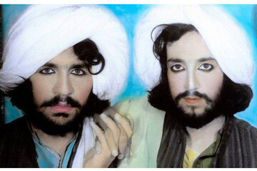 عکس‌هایی نادر از عناصر طالبان با آرایش 