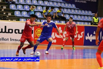 روز دوم مسابقات مقدماتی فوتسال قهرمانی آسیا در ارومیه